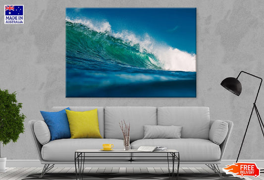 Turquoise Wave Ocean Photograph Print 100% Australian Made