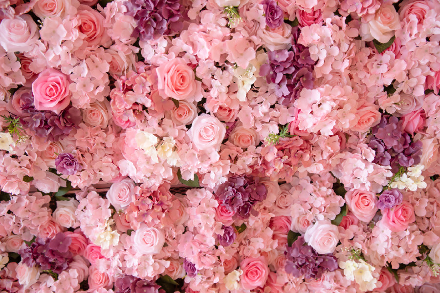 Pink Roses Flower Wall Photograph Print 100% Australian Made
