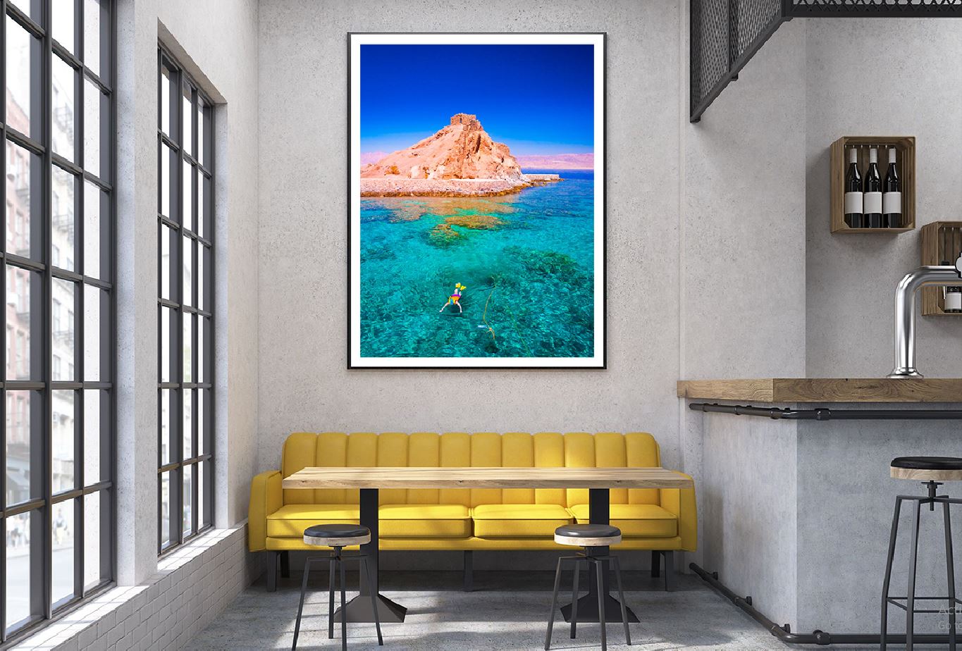 Hurghada Paradise Beach Scenery View Photograph Home Decor Premium Quality Poster Print Choose Your Sizes