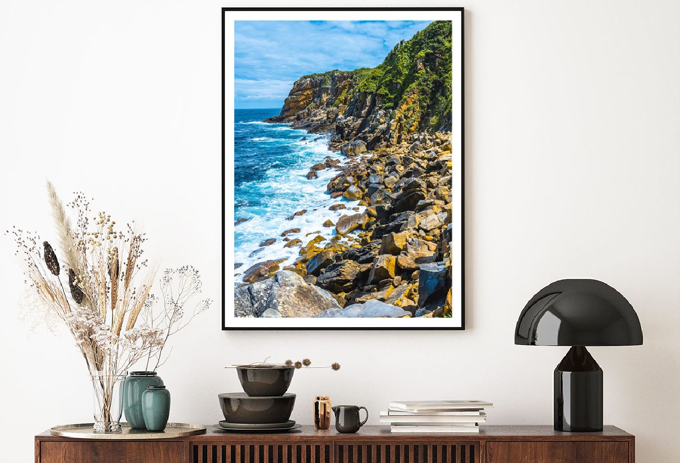 Monte Rocky Sea View Photograph Urgull Home Decor Premium Quality Poster Print Choose Your Sizes