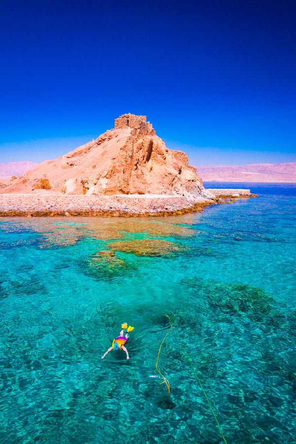 Hurghada Paradise Beach Scenery Photograph Print 100% Australian Made