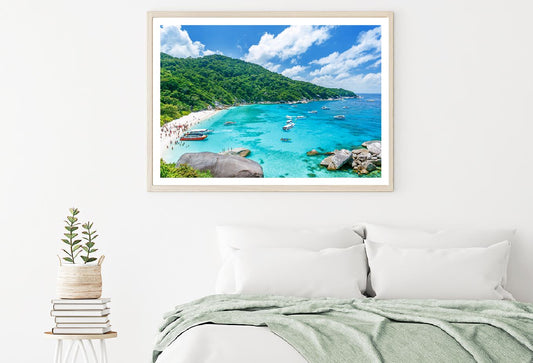 Similan Island Coastline Photograph Thailand Home Decor Premium Quality Poster Print Choose Your Sizes