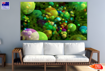 Colorful Abstract Design Print 100% Australian Made