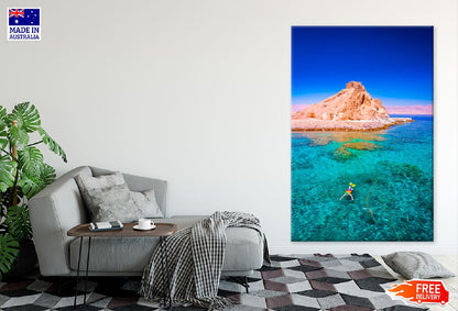 Hurghada Paradise Beach Scenery Photograph Print 100% Australian Made