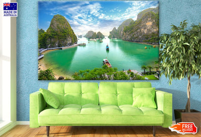 Halong Bay in Vietnam View Photograph Print 100% Australian Made