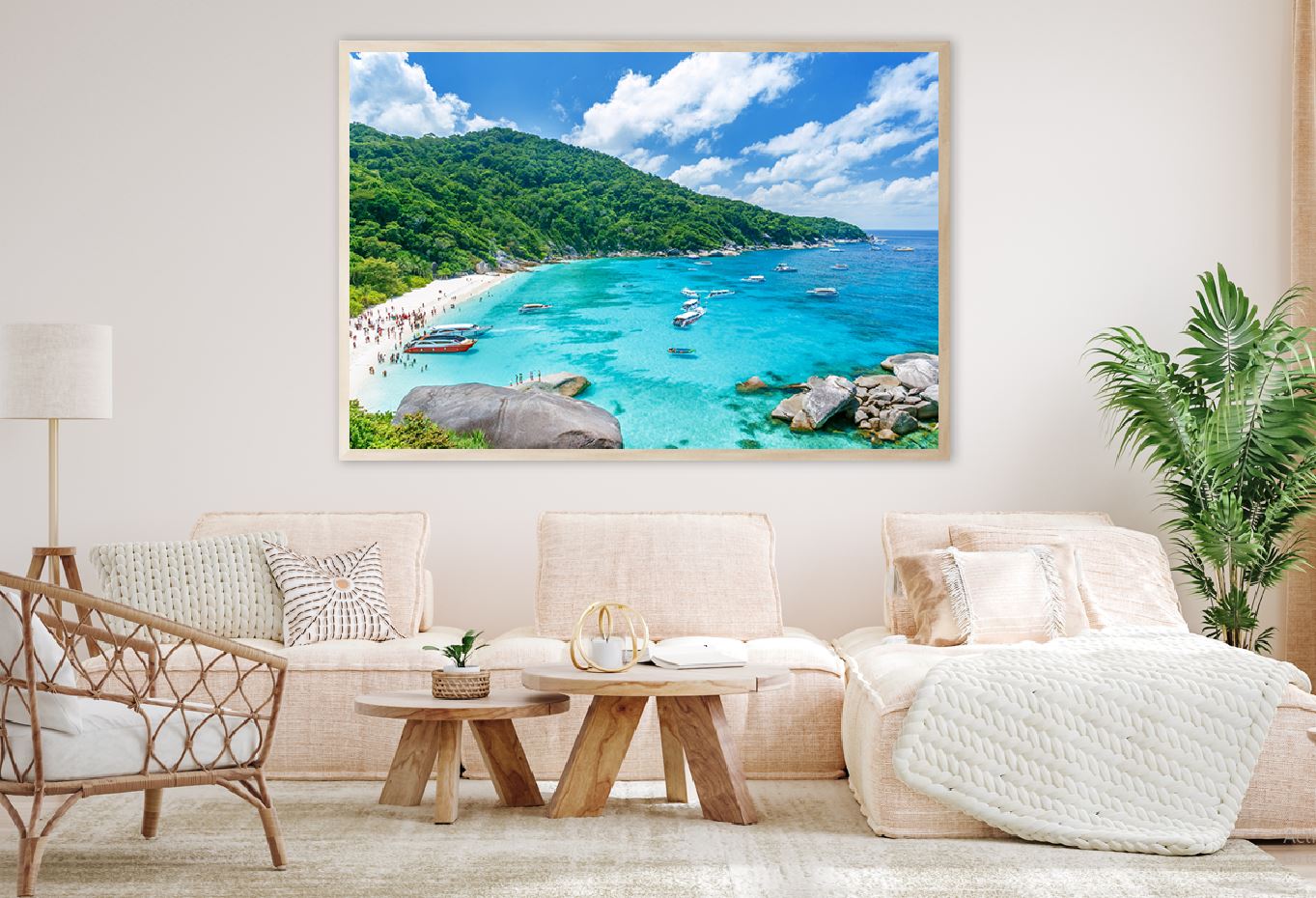 Similan Island Coastline Photograph Thailand Home Decor Premium Quality Poster Print Choose Your Sizes
