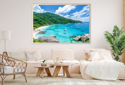 Similan Island Coastline Photograph Thailand Home Decor Premium Quality Poster Print Choose Your Sizes