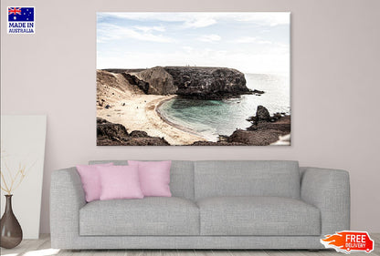 Playa de La Cera Beach View Photograph Print 100% Australian Made