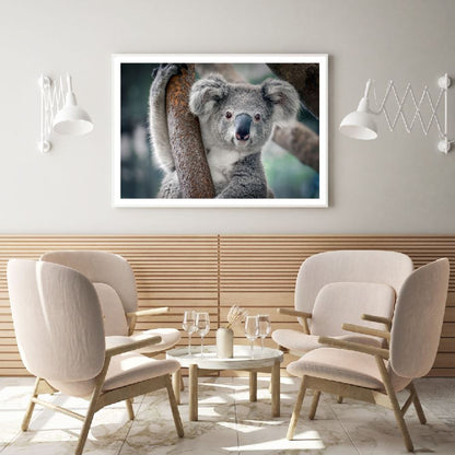 Panda on a Tree Photograph Home Decor Premium Quality Poster Print Choose Your Sizes