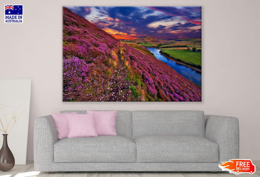 Valley of Flowers Mountain View Photograph Print 100% Australian Made