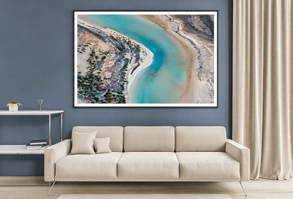 Blue & Green Peron Park Aerial View Photograph Home Decor Premium Quality Poster Print Choose Your Sizes