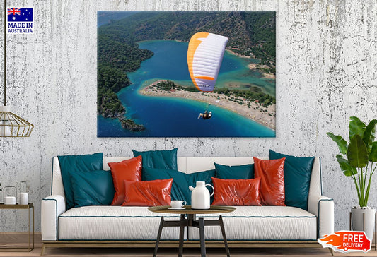 Pursuits on Ölüdeniz Beach View Photograph Print 100% Australian Made