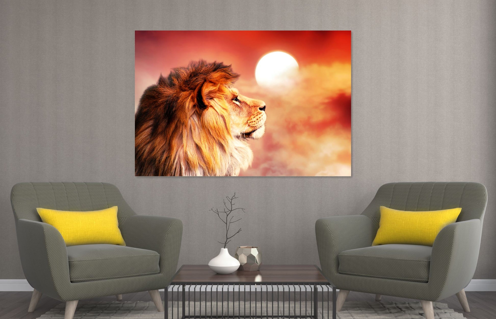 Lion Stunning Print 100% Australian Made