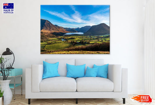 Mountains with Landscape Scenery Photograph Print 100% Australian Made