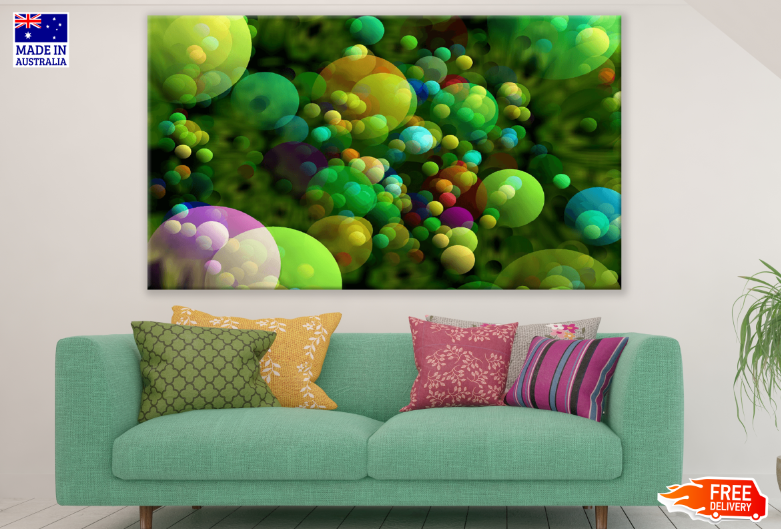 Colorful Abstract Design Print 100% Australian Made