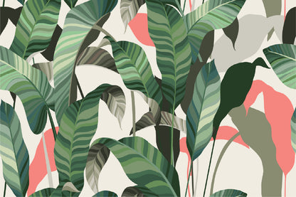 Vintage Tropical Pattern Design Print 100% Australian Made