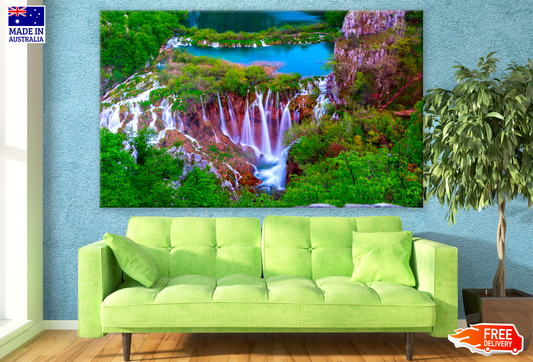 Waterfall Scenery Photograph Print 100% Australian Made