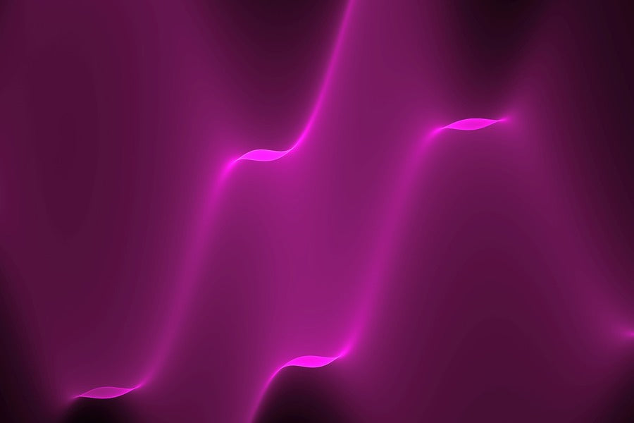 Purple 3D Shape Abstract Design Print 100% Australian Made