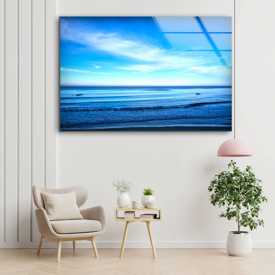 Stunning Sea Scenery Photograph Acrylic Glass Print Tempered Glass Wall Art 100% Made in Australia Ready to Hang