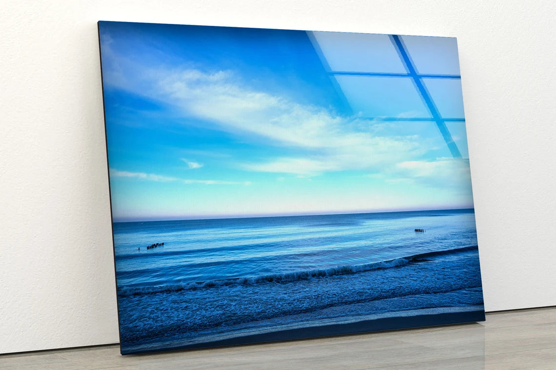 Stunning Sea Scenery Photograph Acrylic Glass Print Tempered Glass Wall Art 100% Made in Australia Ready to Hang