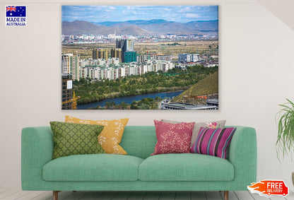 Modern Buildings City View Photograph Print 100% Australian Made