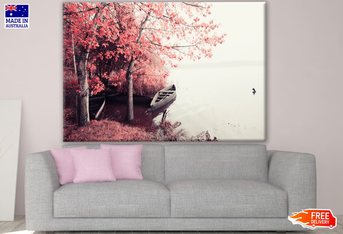 Lake & Boats View Photograph Print 100% Australian Made