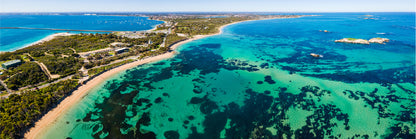 Panoramic Canvas Shoalwater Bay View Photograph High Quality 100% Australian Made Wall Canvas Print Ready to Hang