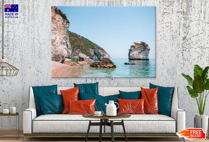 Faraglioni di Puglia Sea & Rocks Photograph Print 100% Australian Made