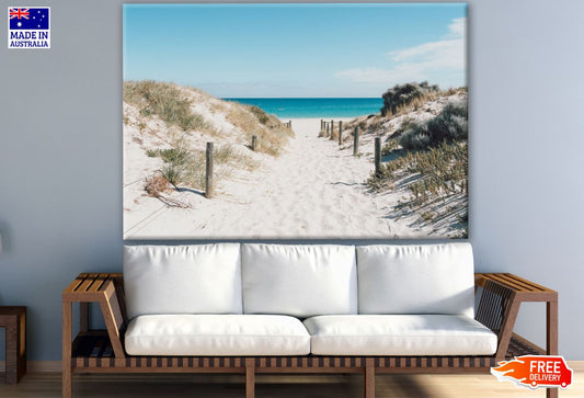 Sand Path to Beach Photograph Print 100% Australian Made