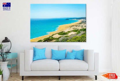 Golden Beach View Karpaz Peninsula Print 100% Australian Made