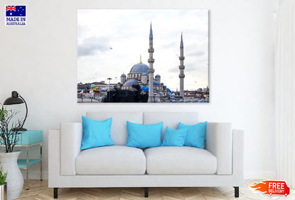 New Mosque Photograph in Istanbul Turkey Print 100% Australian Made