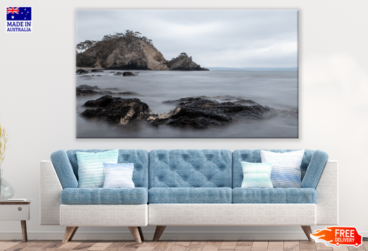 Rocks & Sea View Print 100% Australian Made