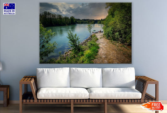 Landsberg Lech Forest & River Photograph Print 100% Australian Made