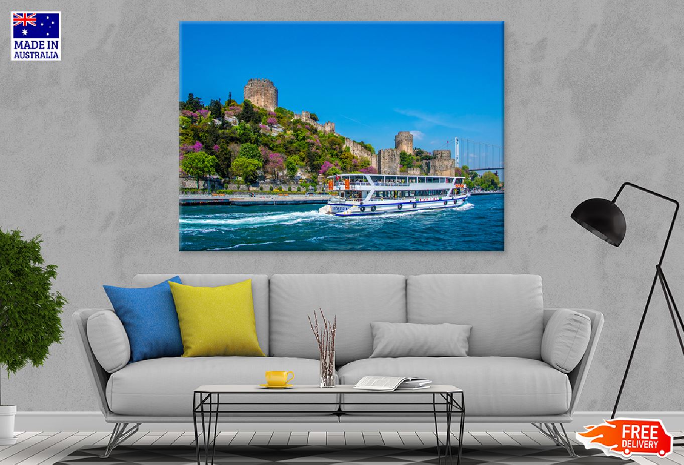 Istanbul Bosphorus View Photograph in Turkey Print 100% Australian Made