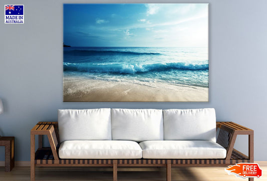 Sunlight on Seychelles Beach Photograph Print 100% Australian Made