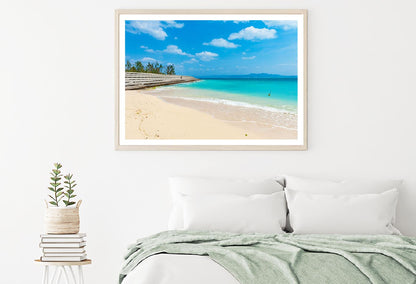 Kouri Beach Island View Photograph Okinawa Home Decor Premium Quality Poster Print Choose Your Sizes