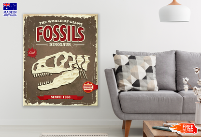 Dinosaur Poster Print 100% Australian Made