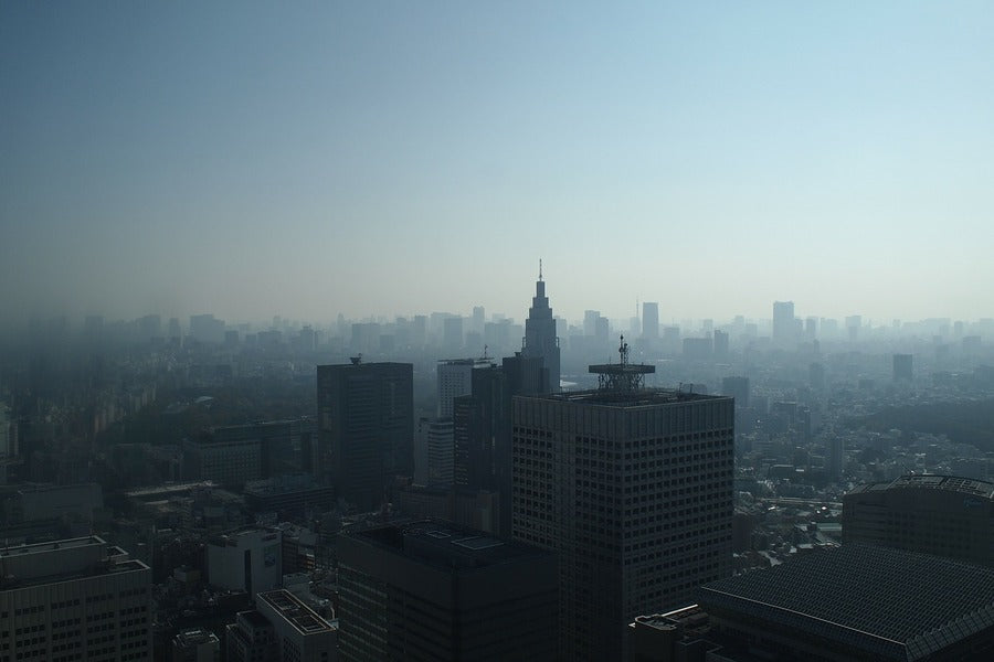 Tokyo Tower & Cityscape view Photograph Print 100% Australian Made