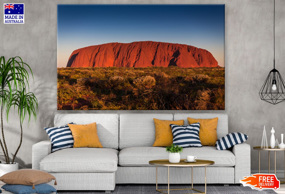 Uluru Rock in Australia Photograph Print 100% Australian Made