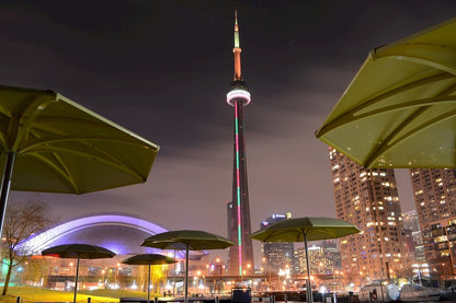 HTO Park in Toronto Night View Photograph, Ontario, Canada Print 100% Australian Made