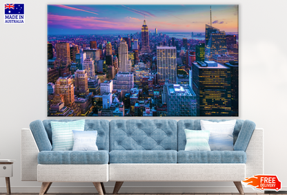 New York City Skyline View Photograph Print 100% Australian Made