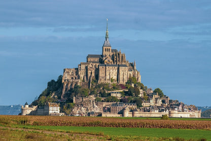 Mont Saint-Michel in Normandy, Northern France Print 100% Australian Made