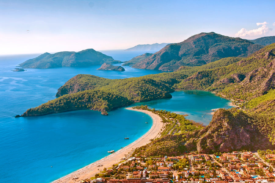 Oludeniz Beach View Photograph Turkey Print 100% Australian Made