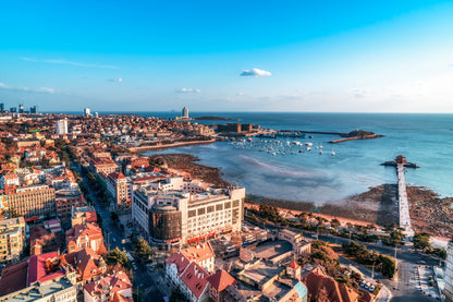 Qingdao Coastline Scenery View Photograph Home Decor Premium Quality Poster Print Choose Your Sizes