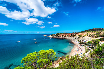 Balearic Islands Sea View Photograph Spain Print 100% Australian Made