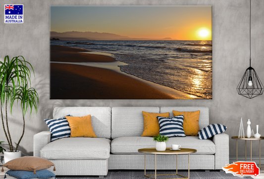 Sea Sunset Scenery Photograph Print 100% Australian Made