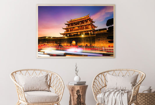 Guangjimen Chaozhou City Night View Photograph Home Decor Premium Quality Poster Print Choose Your Sizes