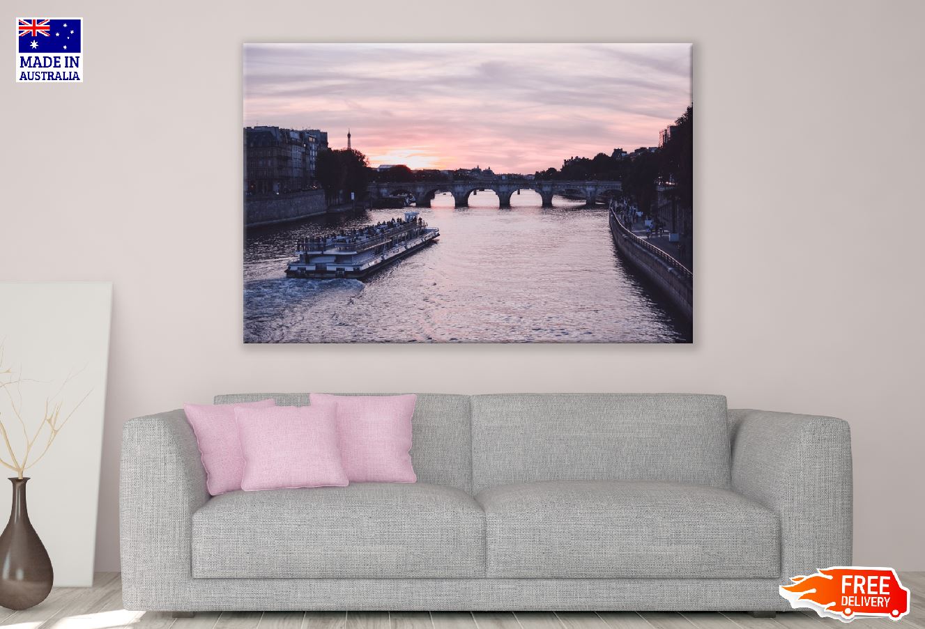 Conciergerie Courthouse in Paris Sunset Photograph Print 100% Australian Made