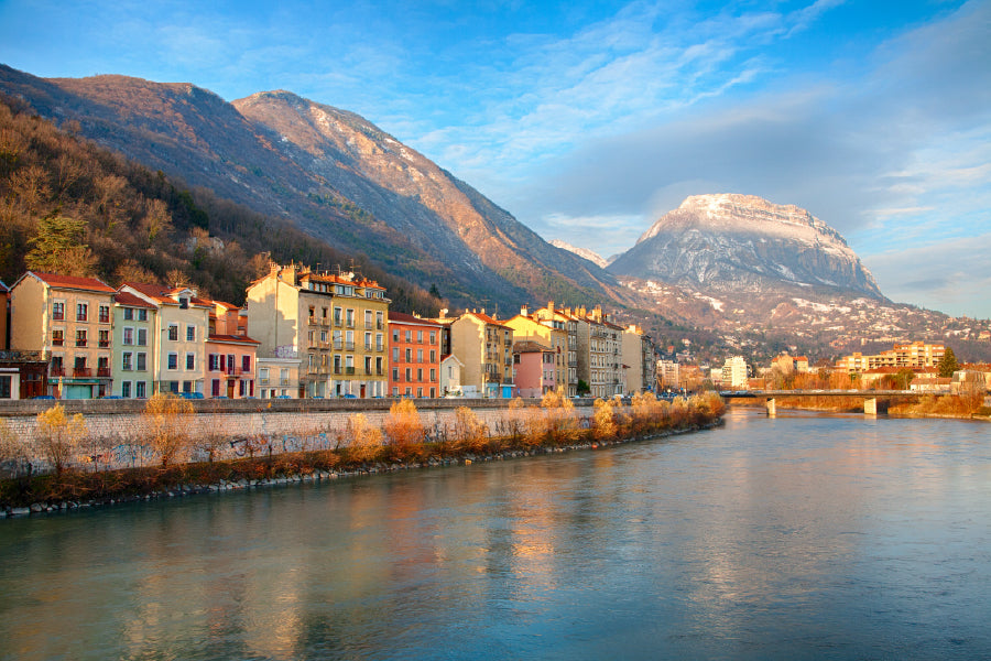 Grenoble Haute-Savoie France Photograph Home Decor Premium Quality Poster Print Choose Your Sizes