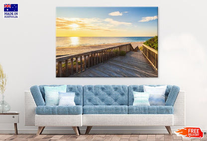 Boardwalk to O'Sullivan Beach Photograph Print 100% Australian Made